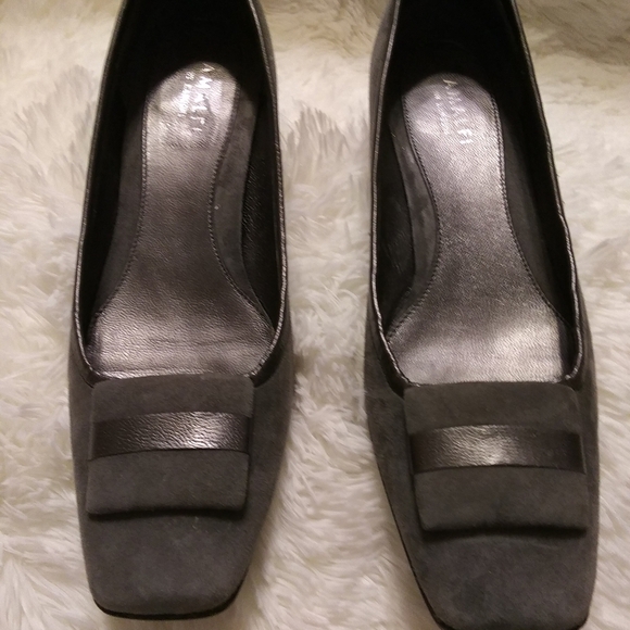 Amalfi Shoes - Amalfi Gray Suede Shoes